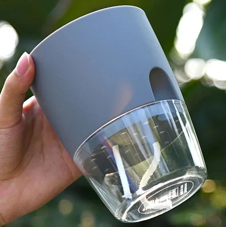 Self-Watering Flower pots w/ Large Reservoir