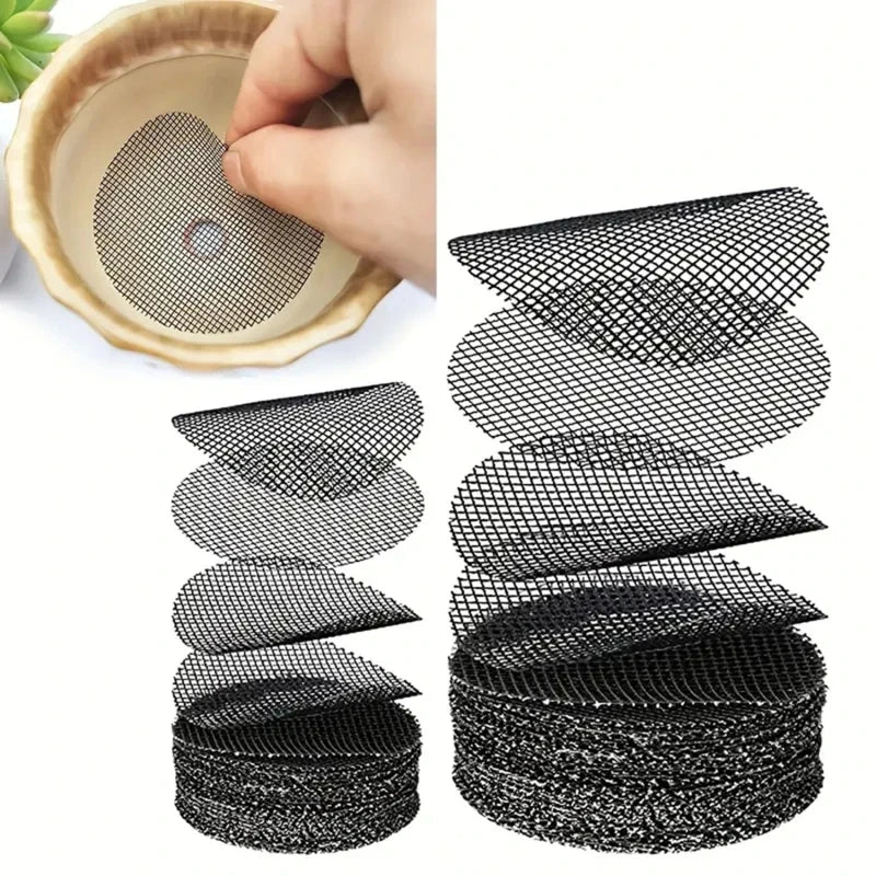 Drainage Hole Screen For Planters