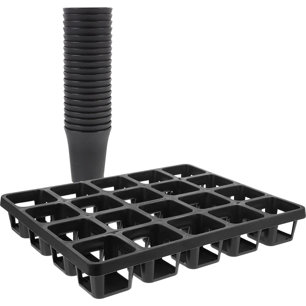3" Nursery pots with Grid Base