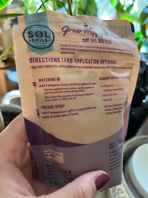 "Root Crack" - Sol Biotics - Repot Recover